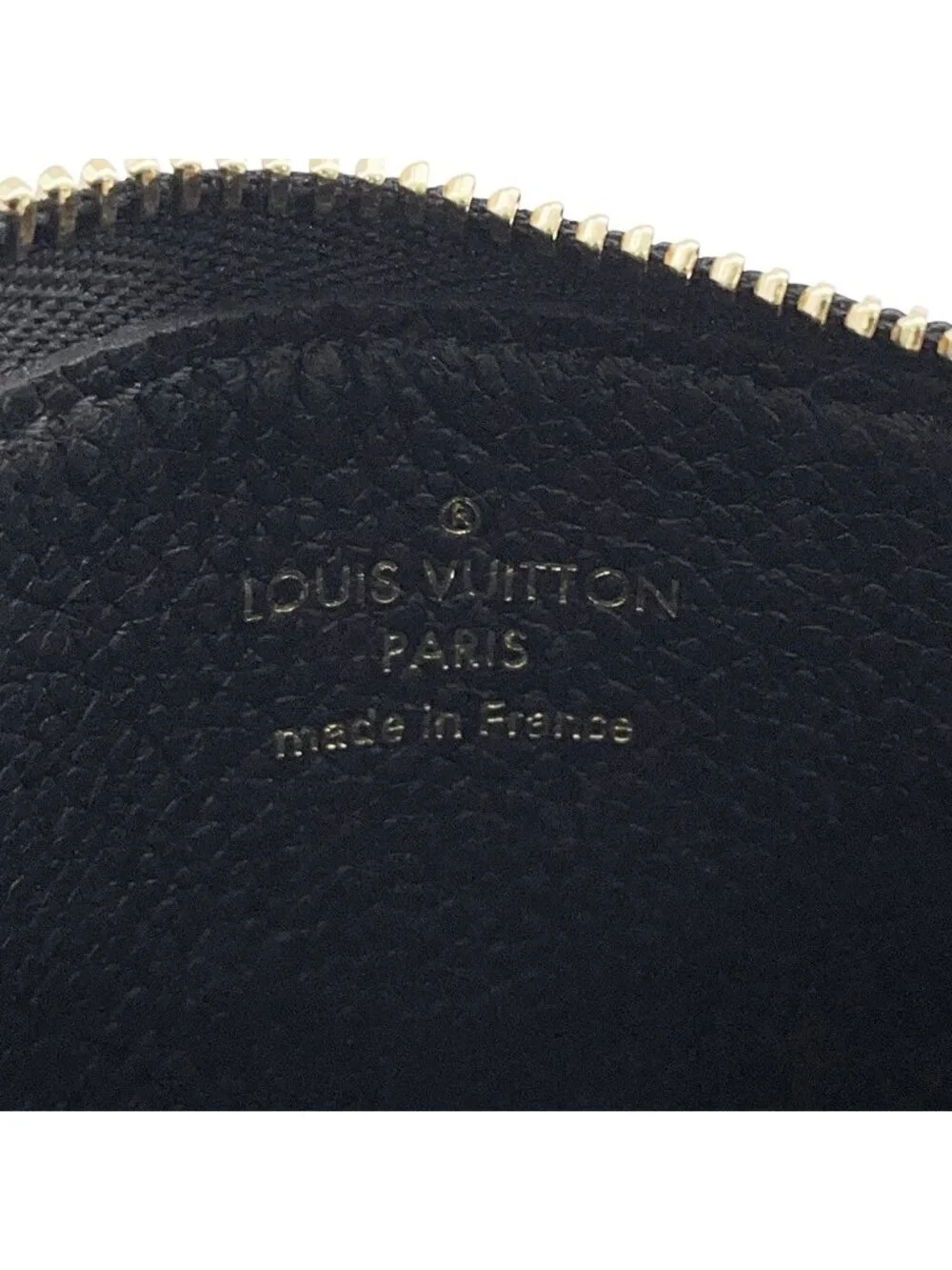 Louis Vuitton Pouch Monogram Empreinte Pochette Trio LV Crafty M Black